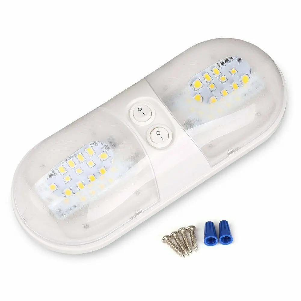 12V RV LED Reading Light Cool White Interior Ceiling Roof Accessories Lamp for Car Truck Trailer Camper | Автомобили и мотоциклы