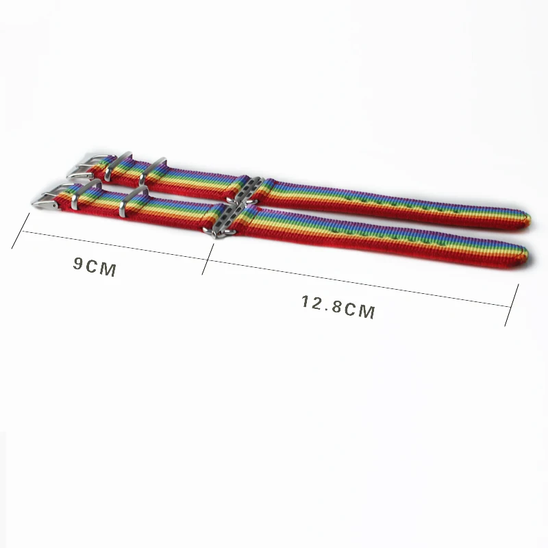 Радужный ремешок 38mm40 мм. 42 44 мм Iwatch серии 4/3/2/1 цветные полосы для часов Apple Watch