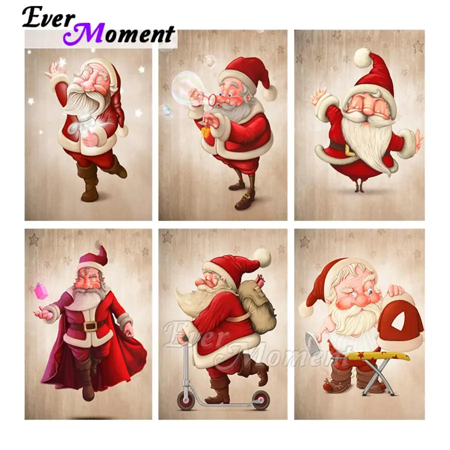 Набор для алмазной вышивки Санта-Клаус из смолы | Дом и сад
