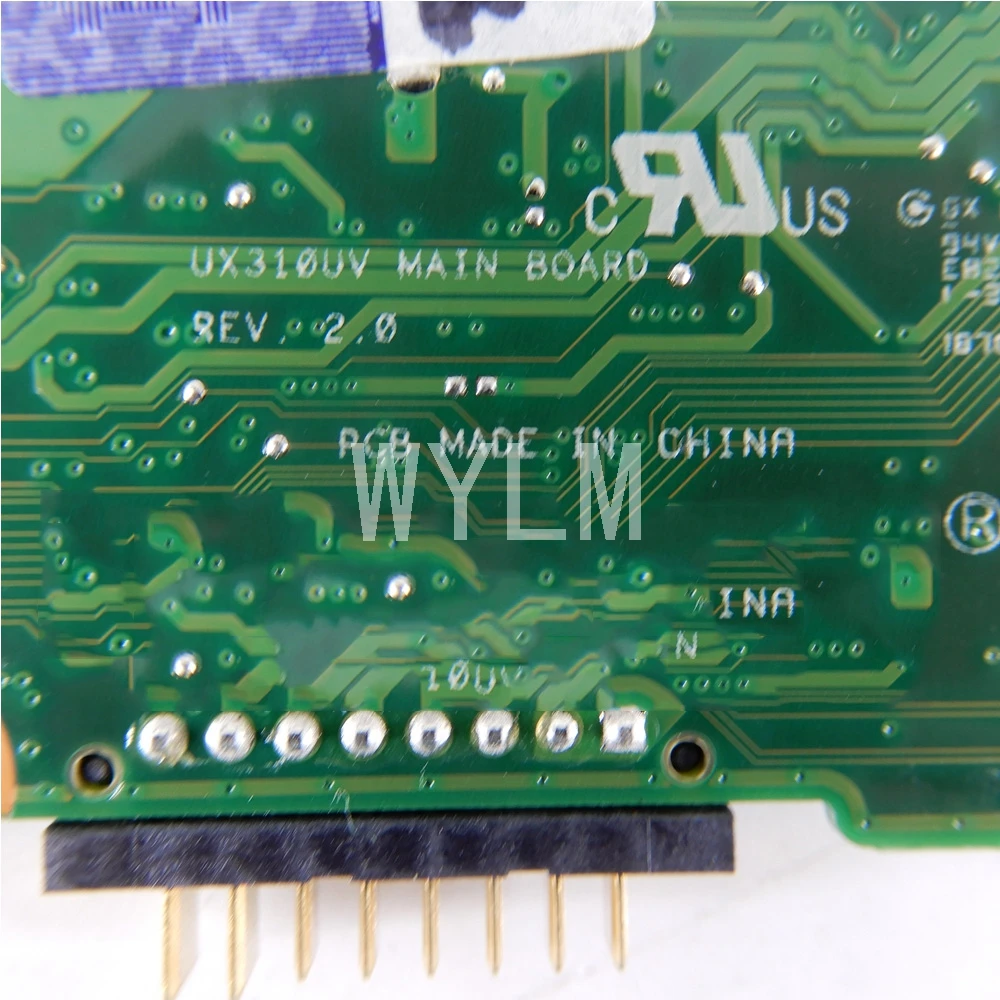 ux310ua motherboard i3 6100cpu 8gb ram mainboard rev2 0 for asus ux310u ux310uv ux310uq ux310ua laptop motherboard 100 tested free global shipping