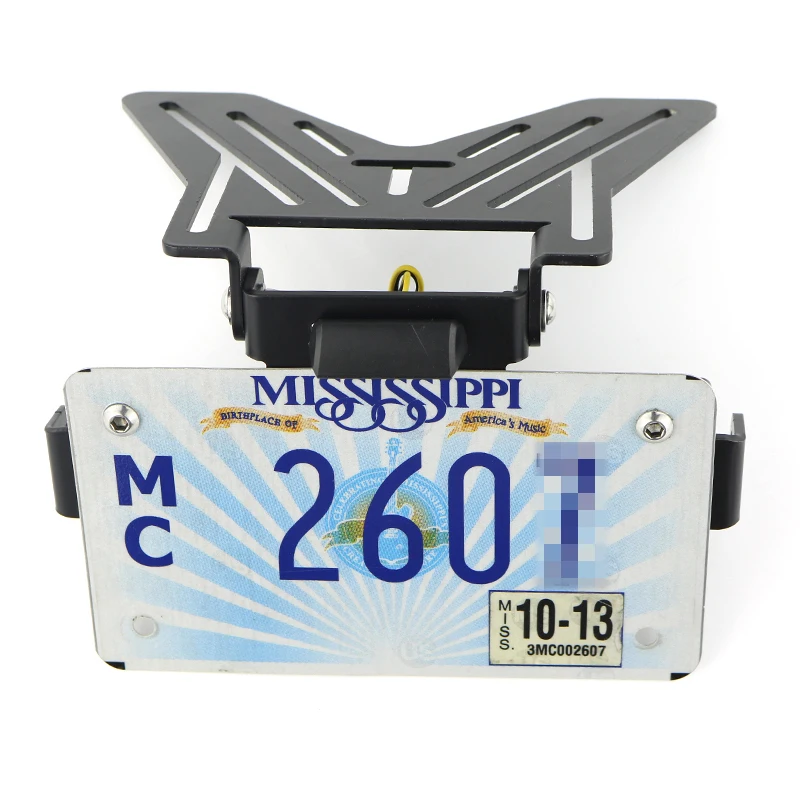 Задний хвост мотоцикла аккуратный держатель номерного знака Кронштейн Fender Eliminator