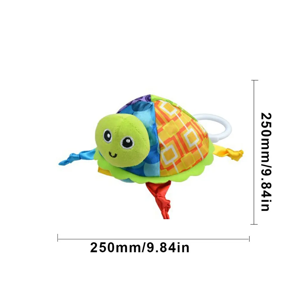 

Baby Cartoon Cute Animal Turtle Storage Appease Towel Children Wipe Mouth Towel Child Comfort Towel Toy