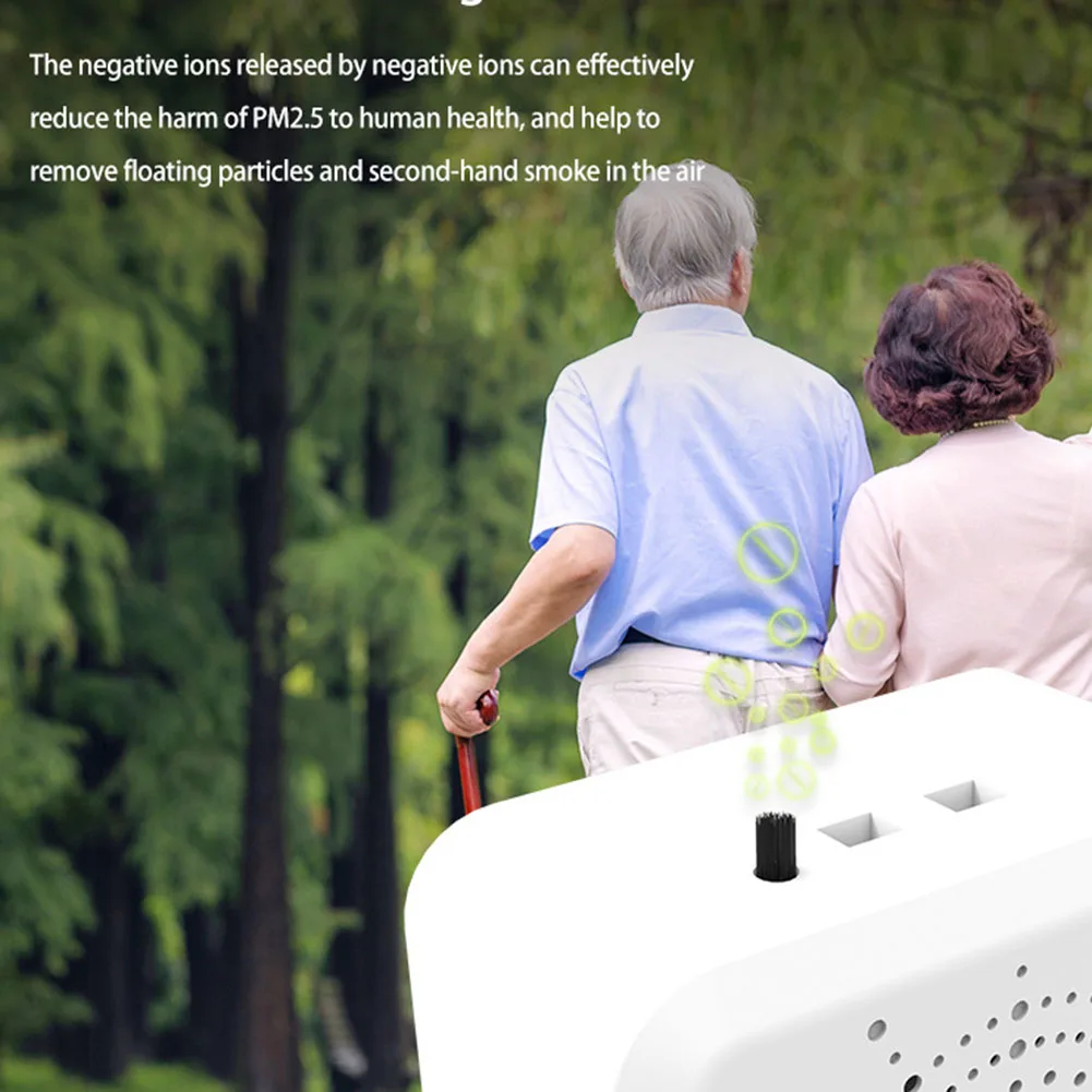 portable wearable negative ion air purifier car interior clearing dust removal necklace home office mini health breathing device free global shipping