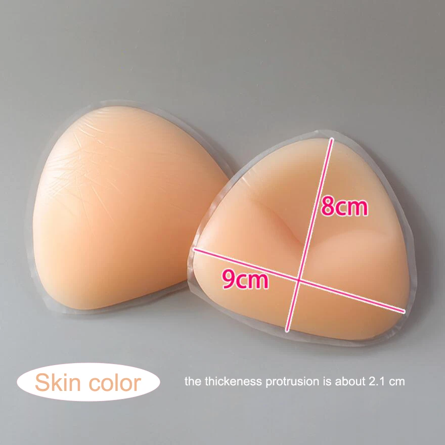 Популярный набор бикини Треугольники Силиконовые груди колодки собрать