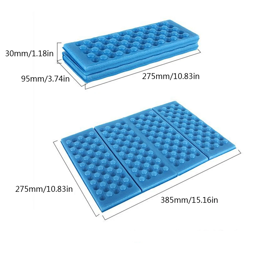 

Folding Foam Seat Pads Seat Cushion Pad Foam Sit Mat Seater Floor Mat Waterproof Portabl For Outdoor 5PCS Camping Seat Pads