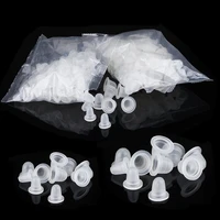 1000pcs soft silicone microblading tattoo ink cup cap pigment holder container sl for needle tattoo accessories supply