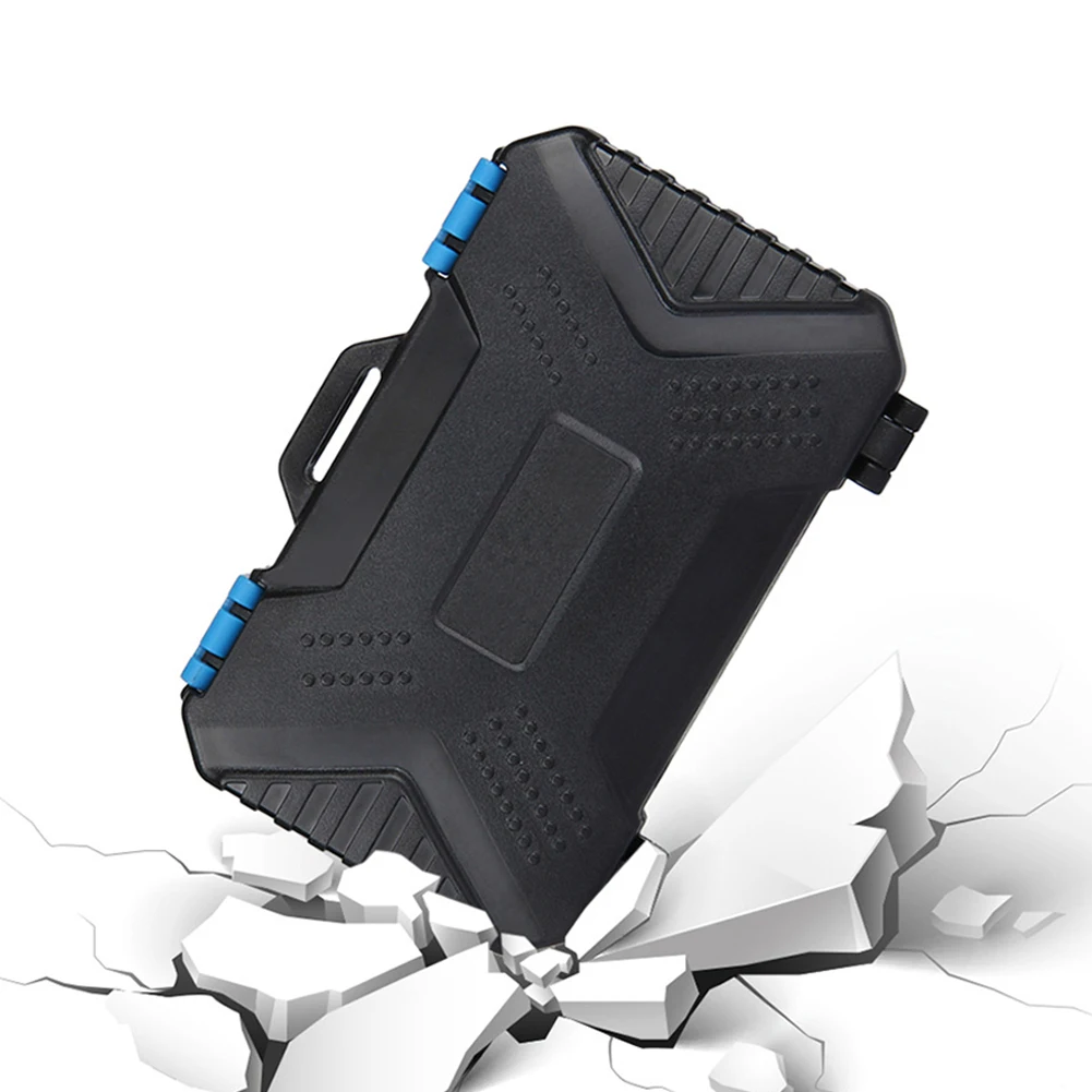 

Anti Lost Large Capacity Portable 27 Slot Dustproof Practical Shockproof Waterproof Buckle Closure Storage Card Case