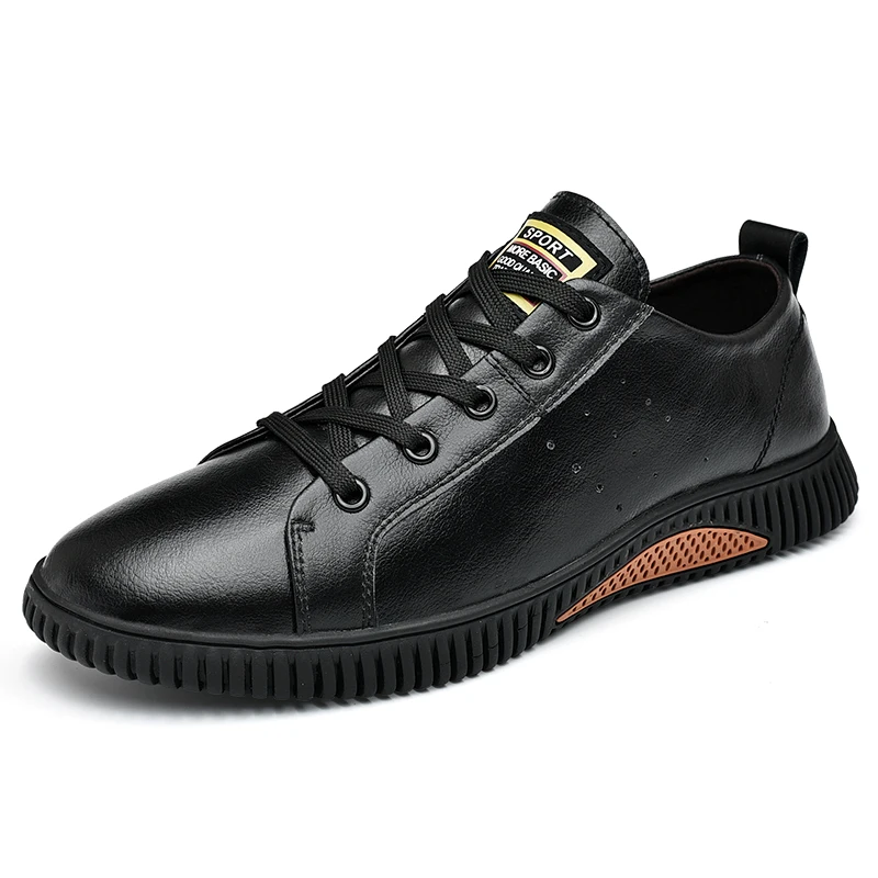 Кроссовки мужские из натуральной кожи Повседневная модная обувь | Обувь