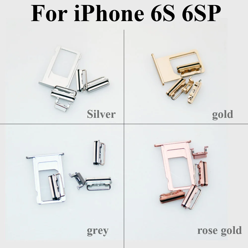 Боковая кнопка для iPhone 6 6s plus боковые клавиатуры полный набор 6p 6SP включение и