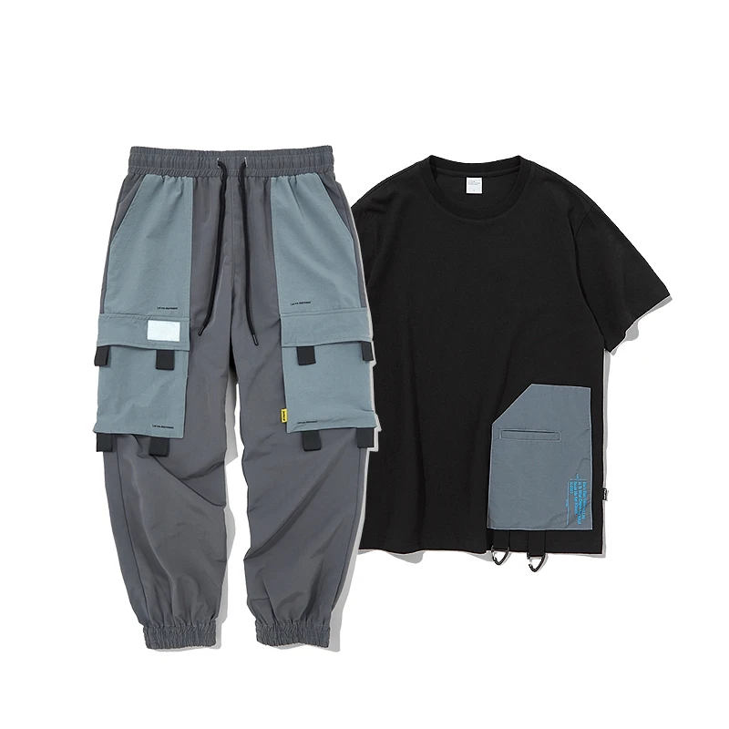 UNCLEDONJM футболка с цветными блоками Мужская забавная Лоскутная спортивный костюм