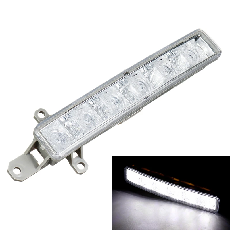 

Car 6 LED 6000K Daytime Running Light DRL Clear 9677409380 9677409380 for Citroen C1 2006-2017 C3 2015 2016 2017 2018 2019