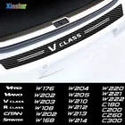 Углеродное волокно, автомобильная защитная наклейка на бампер для Mercedes-Benz AMG W108 W140 W176 W177 W203 W204 W205 W211 W212 W213 VIANO VITO