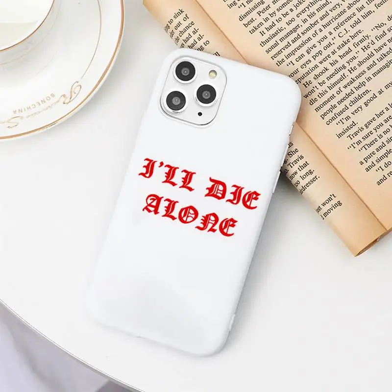 

Kanye PABLO Color text pattern Phone Case Candy Color White for iPhone 11 pro XS MAX 8 7 6 6S Plus X 5S SE 2020 XR
