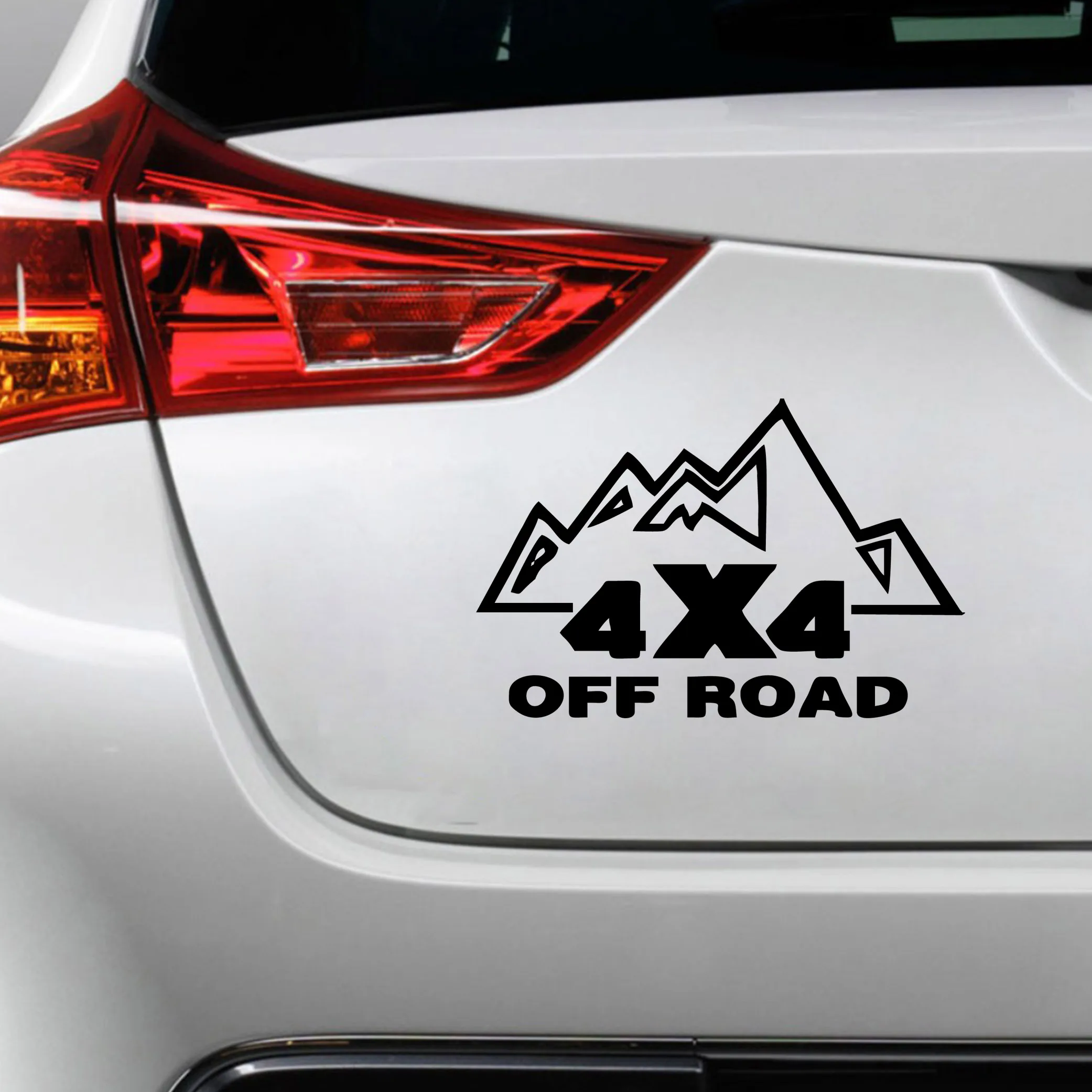 

Creative Screaming Mountain Stickers On The Car Art Car Decals New Design Pattern
