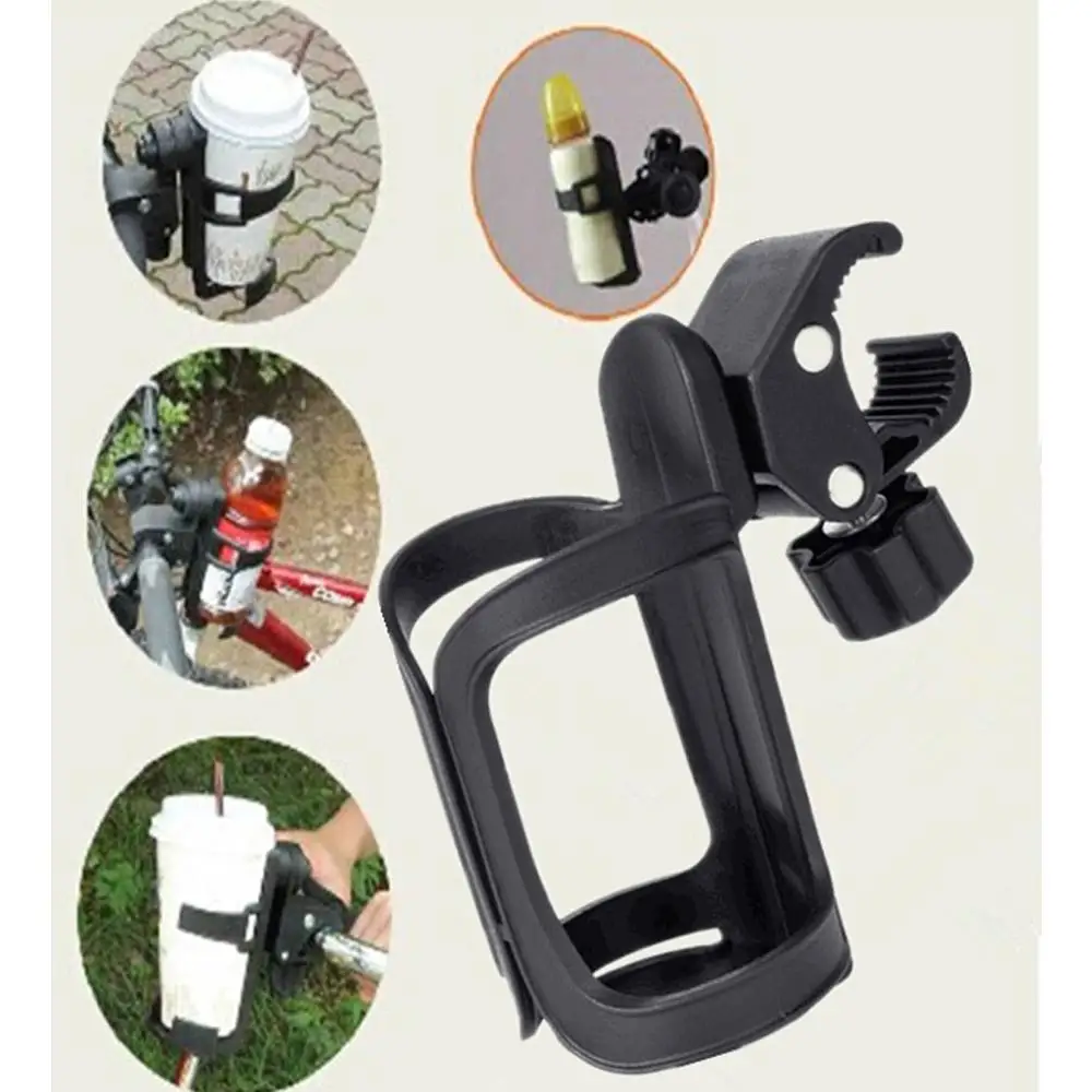 

Universal 360 Degree Baby Stroller Parent Console Organizer Cup Holder Adjustable