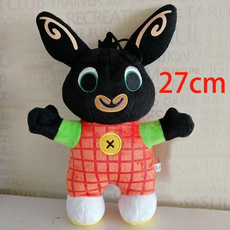 27cm orange Животные друзья Bing кролик красный кролик медведь панда лиса слон тингер обезьяна муравей Сула флоп Hoppity Voosh Pando плюшевые куклы - Цвет: 27cm orange