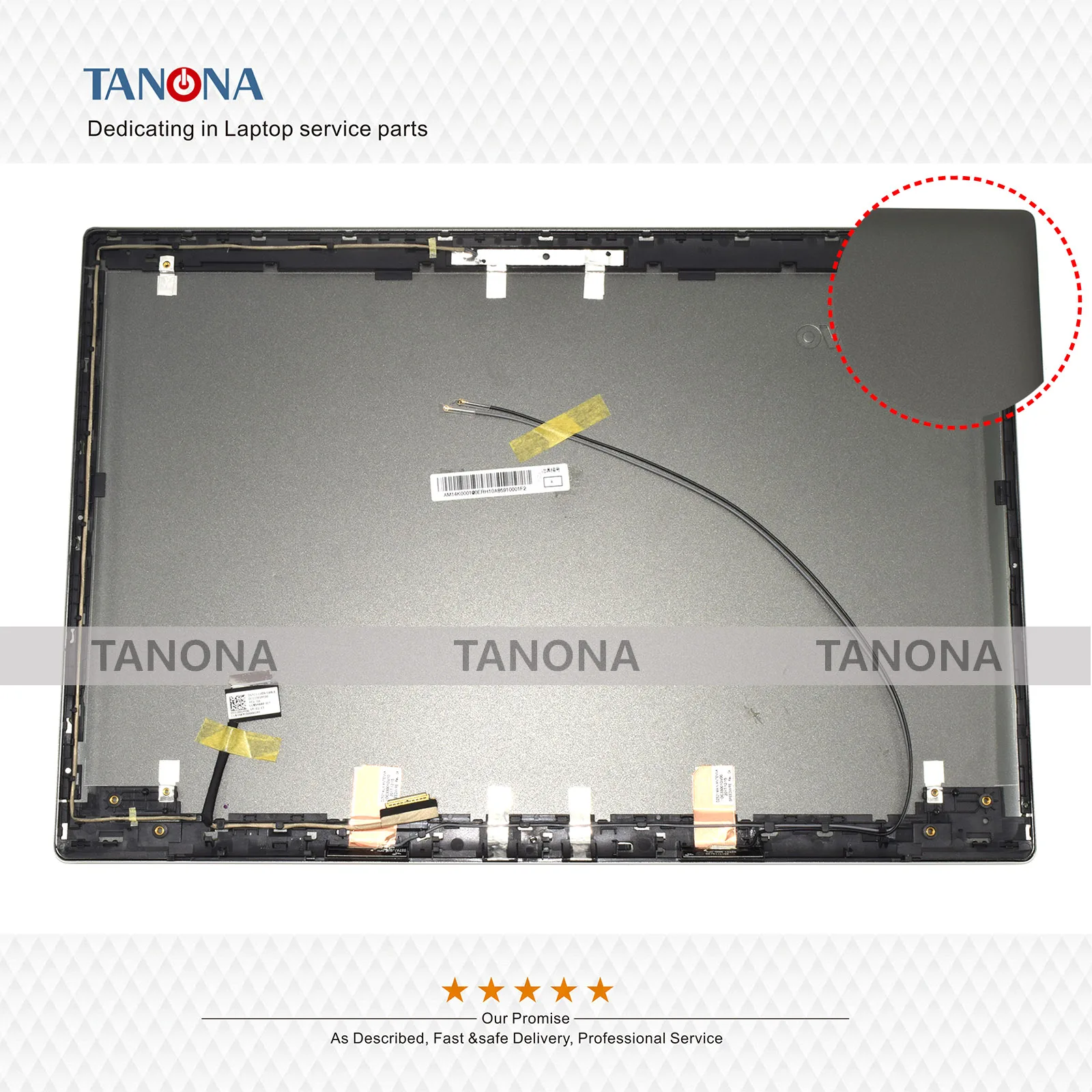 Оригинальный Новый 5CB0N98513 AM14K000100 для Lenovo Ideapad 520 15 15IKB ЖК задняя крышка корпус шкаф IG