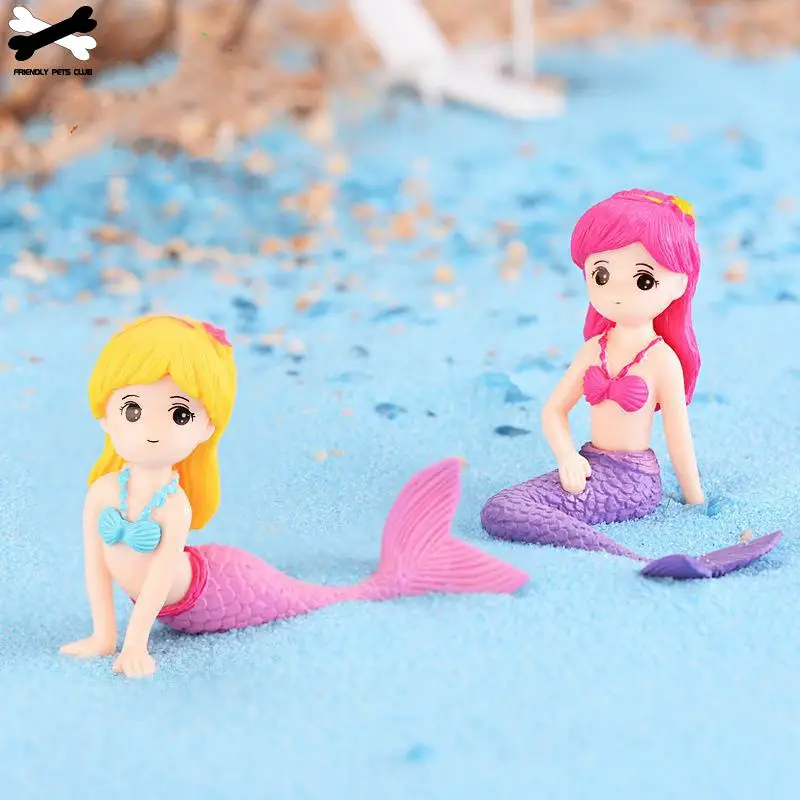 Аквариумная Русалка DIY микро Ландшафтная фотография водный пейзаж креативный