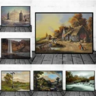 Бэнкси Heaven'S ворота постер абстрактный пейзаж холст картина на стену искусство роспись винтажные картины для украшения гостиной