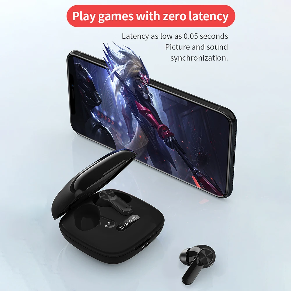 XG31 TWS Bluetooth наушники 12D 9D Спортивные Беспроводные с шумоподавлением дисплей