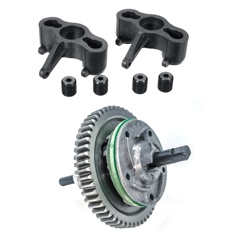

54T Differential Assembly Gear With 2PCS Steering Block Knuckles Hub Carrier For JLB Racing CHEETAH 1/10 Brushless