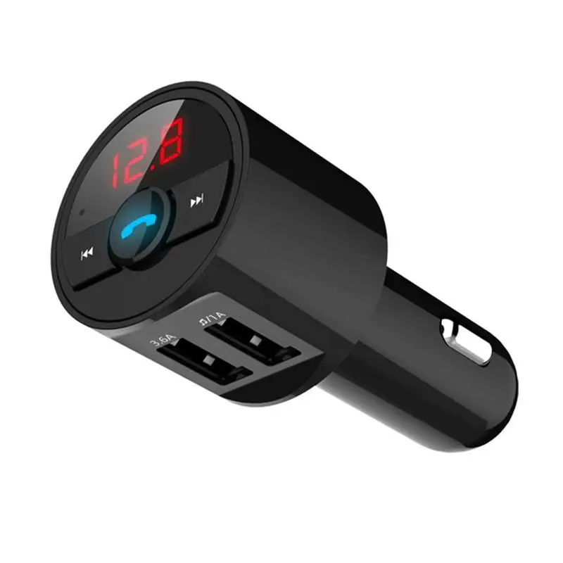 Автомобильный FM-передатчик зарядное устройство USB Bluetooth FM-модулятор аудио музыка