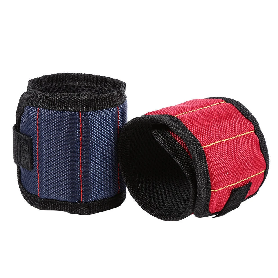 

Strong Magnetic Wristband Bracelet Portable Tool Bag For Holding Screws Nails Drill Bits Tool Wrist Belt Magnetic Wristband