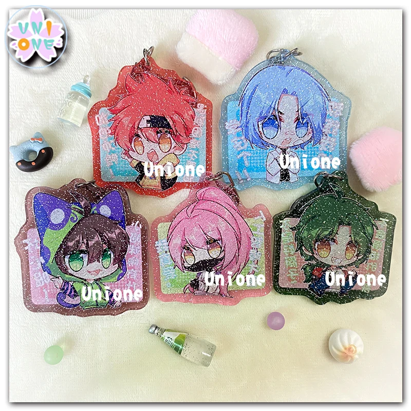 

Anime SK EIGHT SK8 the Infinity REKI Cherry Blossom Cute Keychain Badge Button Brooch Pins Collection Cartoon Keyrings Gifts