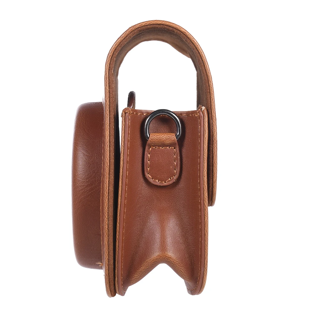 Винтажный чехол из искусственной кожи для камеры сумочка защитный с ремешком