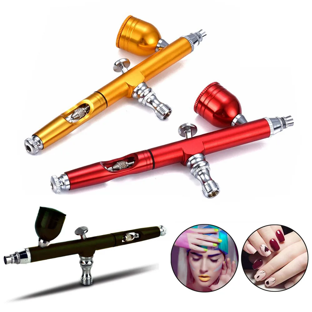 Аэрограф Двойного Действия гравитационная подача 0 3 мм насадка распылитель для