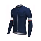 Осенняя велосипедная Джерси с длинным рукавом, мужской велосипедный Топ, горный велосипед, дорожный велосипед, Спортивная командная одежда, куртка, Быстросохнущий Триатлон