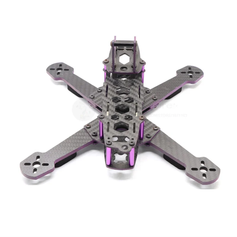 DIY FPV MMX220 No.5 5 дюймовый Квадрокоптер для перекрестных гонок рамка из чистого