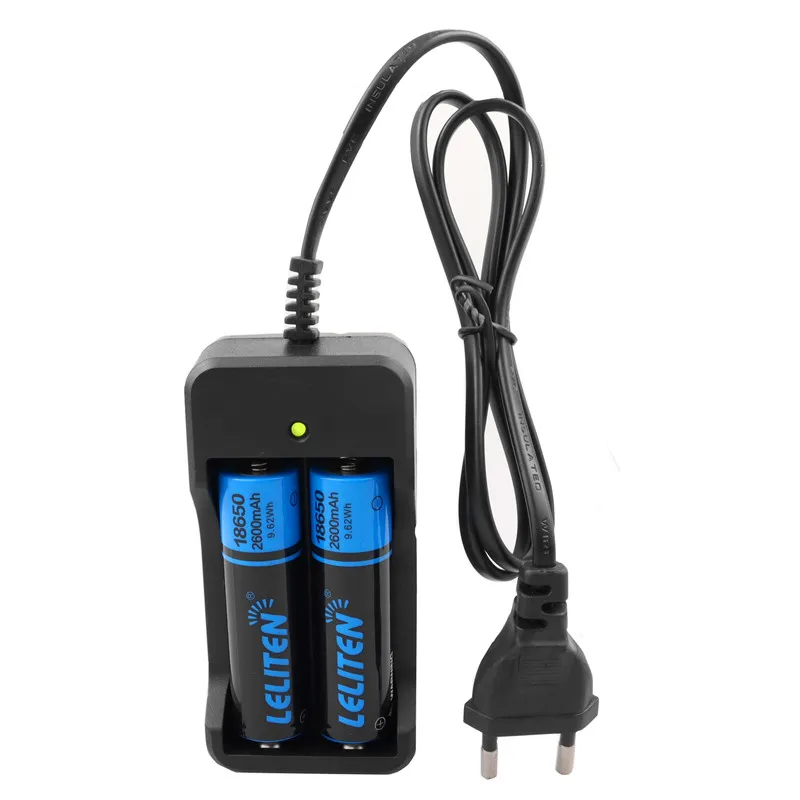 Зарядное устройство USB для фонарика литий-ионный аккумулятор 18650 - Цена: 387.09