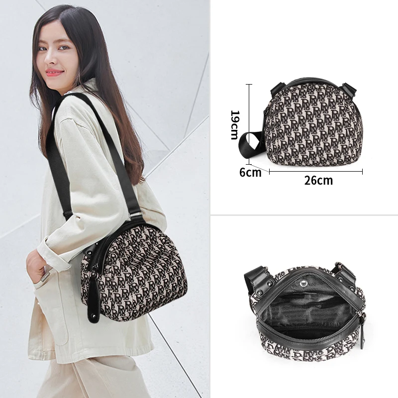 

Test Cowhide Letter Genuine Leather Women Shoulder Bags Fashion Lady Luxury Casual Tote Lady Summer Crossbody Messenger Purse