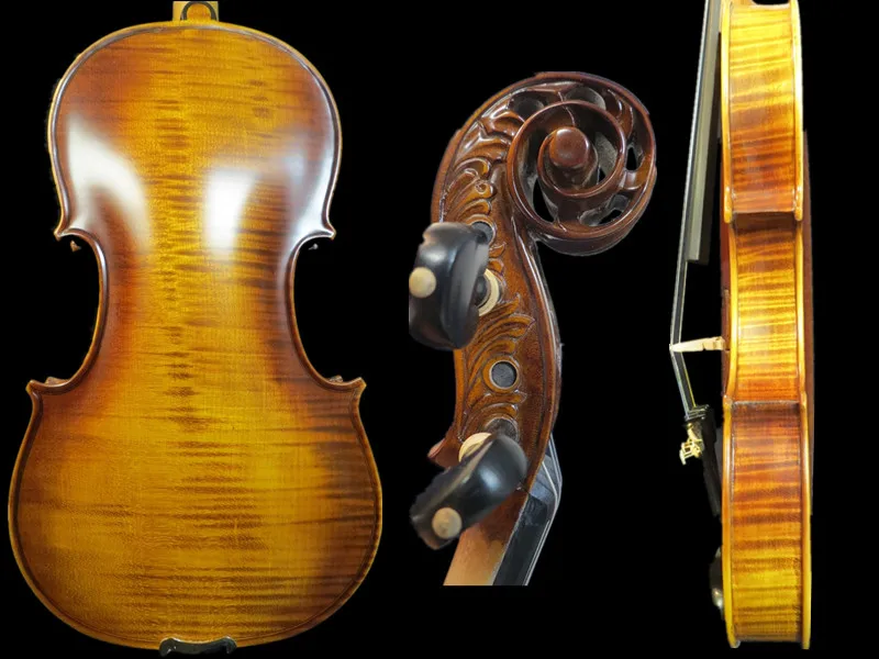 Профессиональная скрипка строд стиль песня мастер 4/4 слитный пламя назад #14808|brand