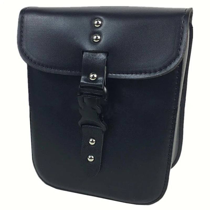 

Motorcycle Side Tool New Bag Motorcycle Black Leather Bag Saddle Storage Tool Box Large Capacity Parts Cover Waterproofout Box