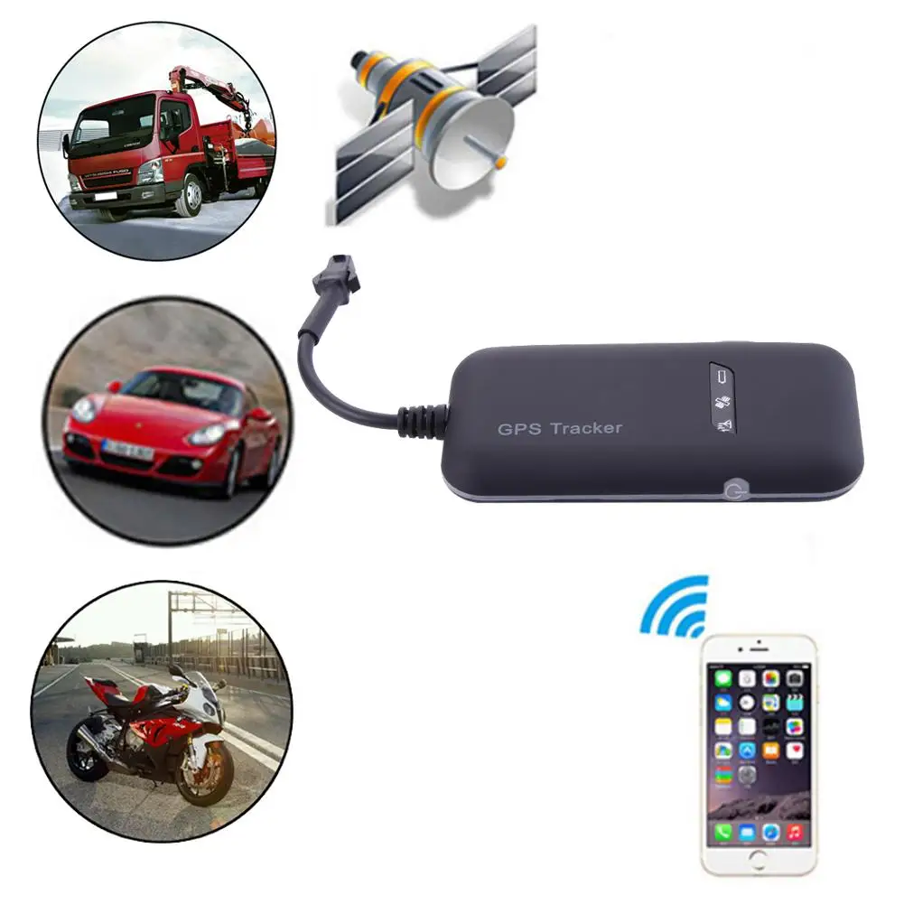 GPS трекер GT02A локатор для автомобиля 12 Google Maps отслеживание в реальном времени