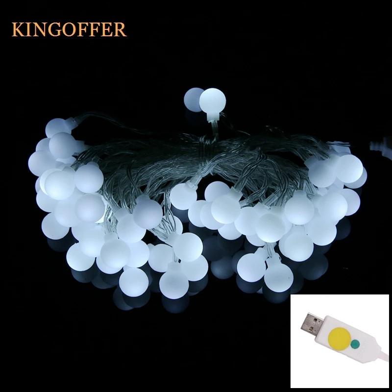 Гирлянда светодиодная с питанием от USB 10 м | Лампы и освещение