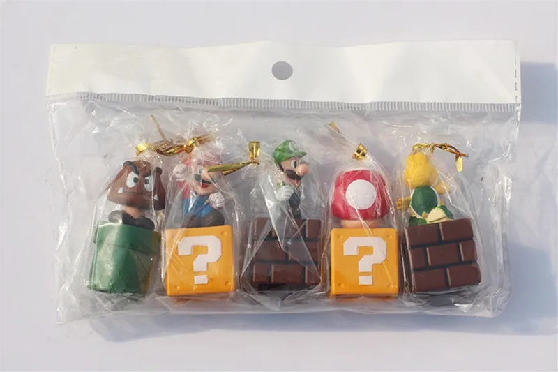 

5pcs/set 5-6cm PVC Action Figures Doll Anime Juguetes Cake Toppers Kids Gift