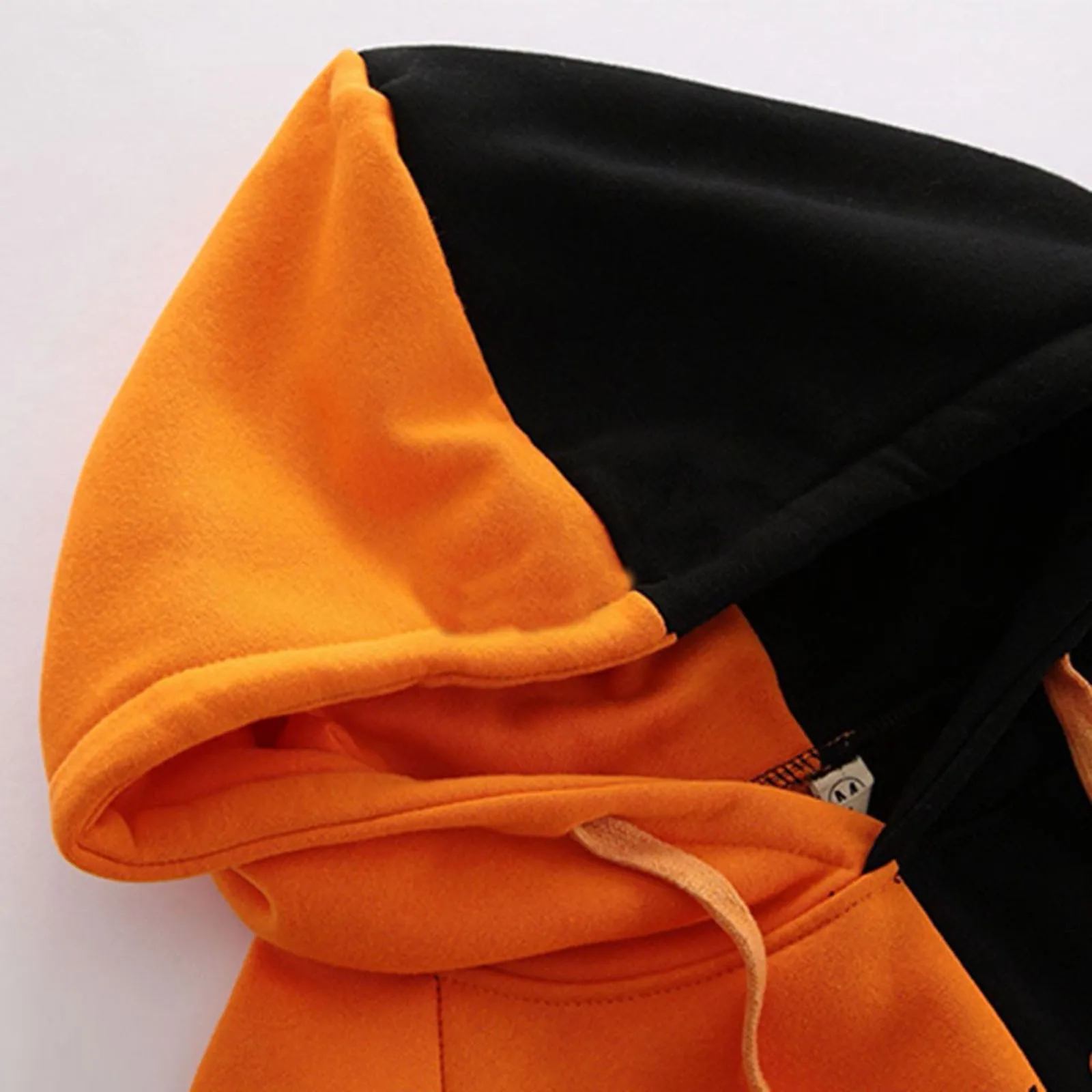 

Sweatshirts Hoodies Women's Fashion Halloween Pumpkin Print Hooded Sweatshirt Loose Long Sleeve Pullover Sweatshirt Femme 2021