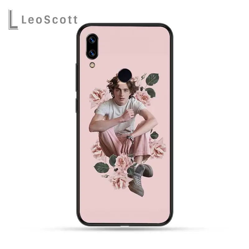 

Timothee Chalamet Phone Case For Xiaomi Redmi Note 4 4x 5 6 7 8 pro S2 PLUS 6A PRO