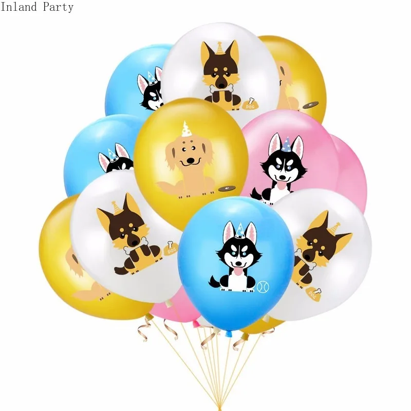 1 компл. Собака вечерние баннер золотые конфетти Baby Shower для вечеринки в честь Дня