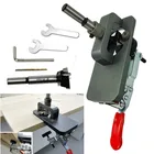 Направляющая для сверления отверстий по дереву, рычаг для дюбеля из сплава, 35 мм, инструмент для открывания отверстий для дверей, шкафов