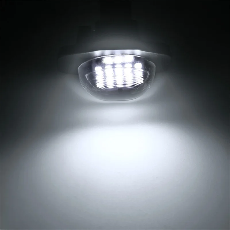 

QCDIN 1Pair Led License Piate Lamp For TOYOTA ALPHARD GGH20 AURIS ADE150 NDE150 ZRE151 ZZE150 For COROLLA AZE141 ZRE142 Lighting