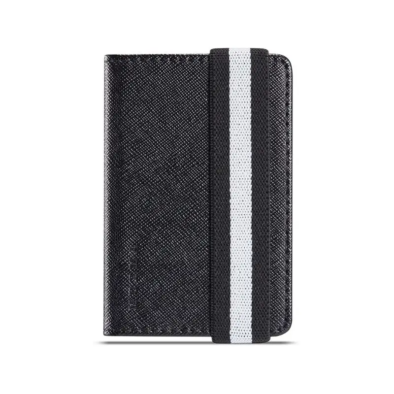 5 Colors RFID Blocking Adhesive Genuine Leather Credit Card Pocket Sticker Pouch Holder Case for Cell Phone | Багаж и сумки