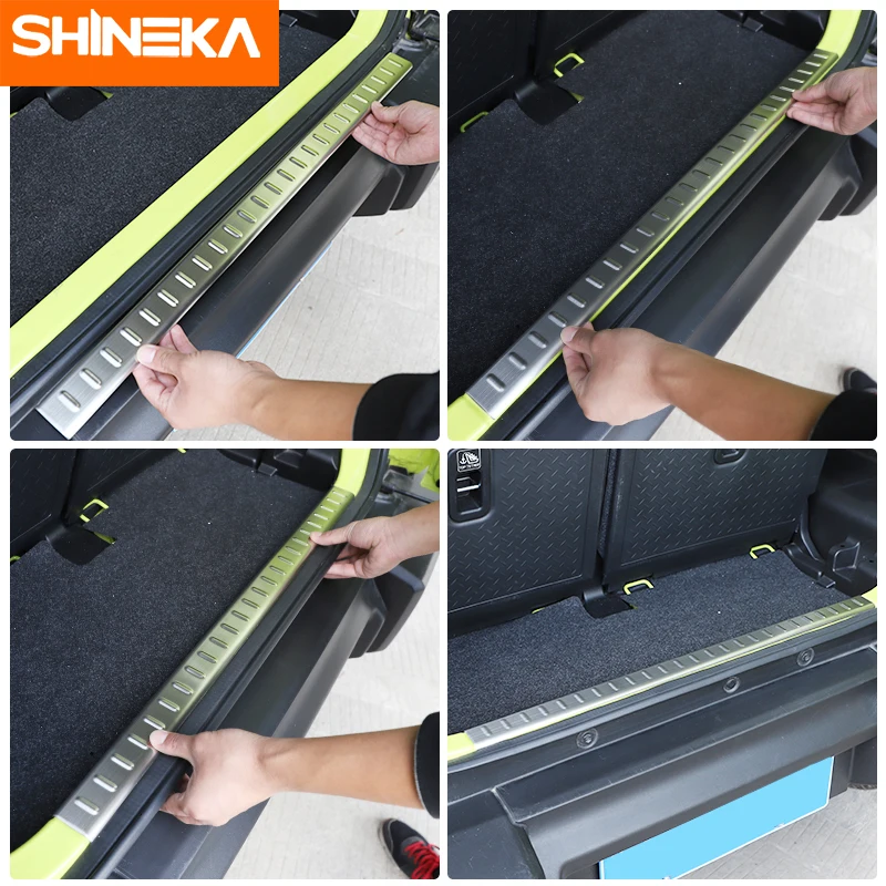 Хромированная накладка SHINEKA для Suzuki Jimny JB74 2019 + из нержавеющей стали внутренняя