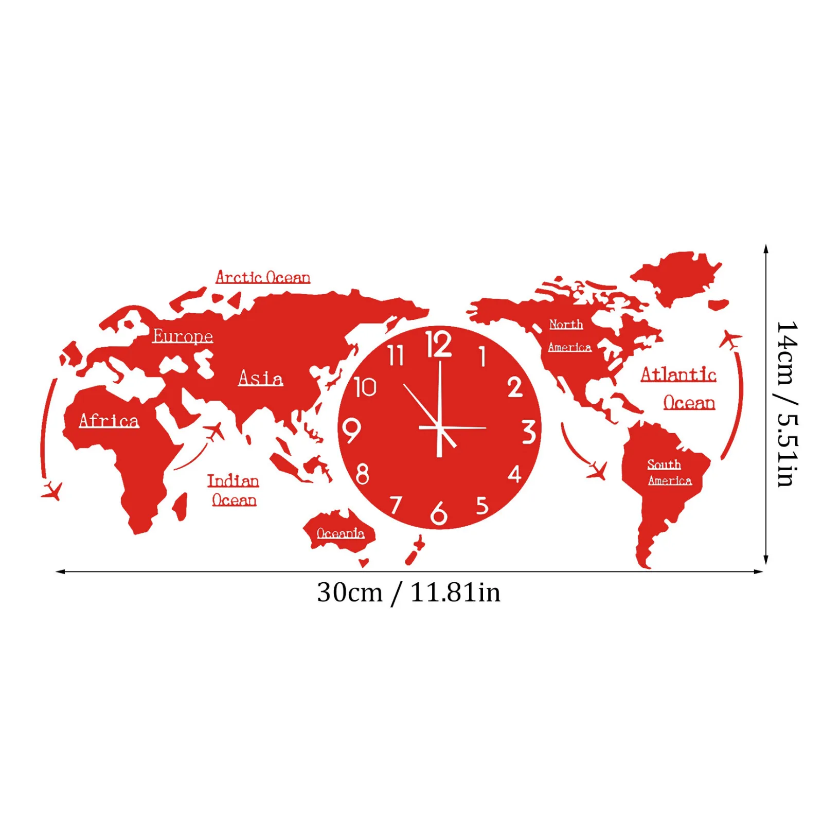 Настенные часы с картой мира домашние настенные для спальни украшение сделай сам