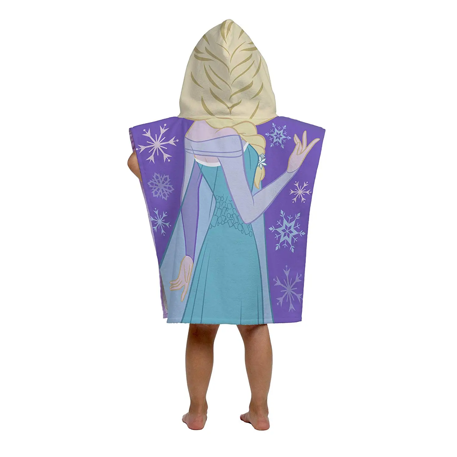 New Children Mermaid Cute Cartoon Hooded Cloak Beach Towel Animal Printed Microfiber Baby Boys Girls Kids Swimming Bath Towel