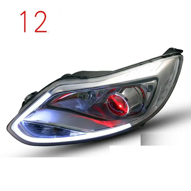 Luces Automovil Neblineros Para Auto Drl Lights Assembly Cob Styling Led Parts Car Lighting Headlights 17 18 FOR Ford Focus | Автомобили и