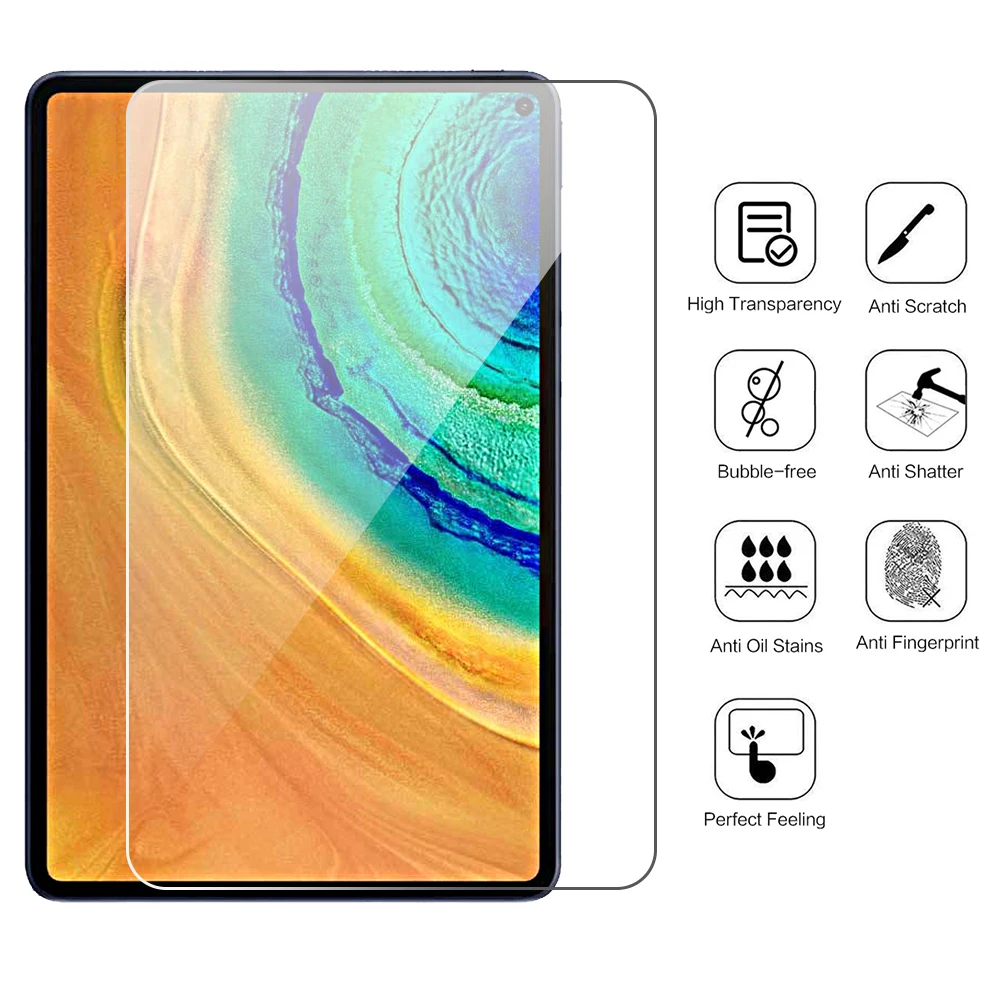 Защитное стекло с изогнутыми краями для планшета Huawei MatePad Pro 5G 2020 Защитная пленка